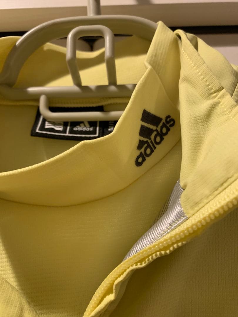 adidas 長袖モックネック + 半袖プルオーバー セット