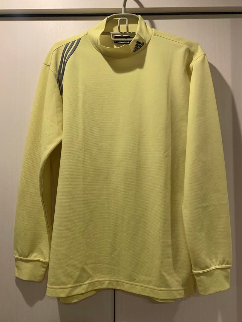 adidas 長袖モックネック + 半袖プルオーバー セット
