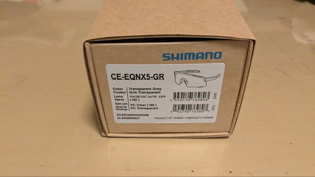 2025モデルSHIMANO EQUINOX　サイクリングアイウェア