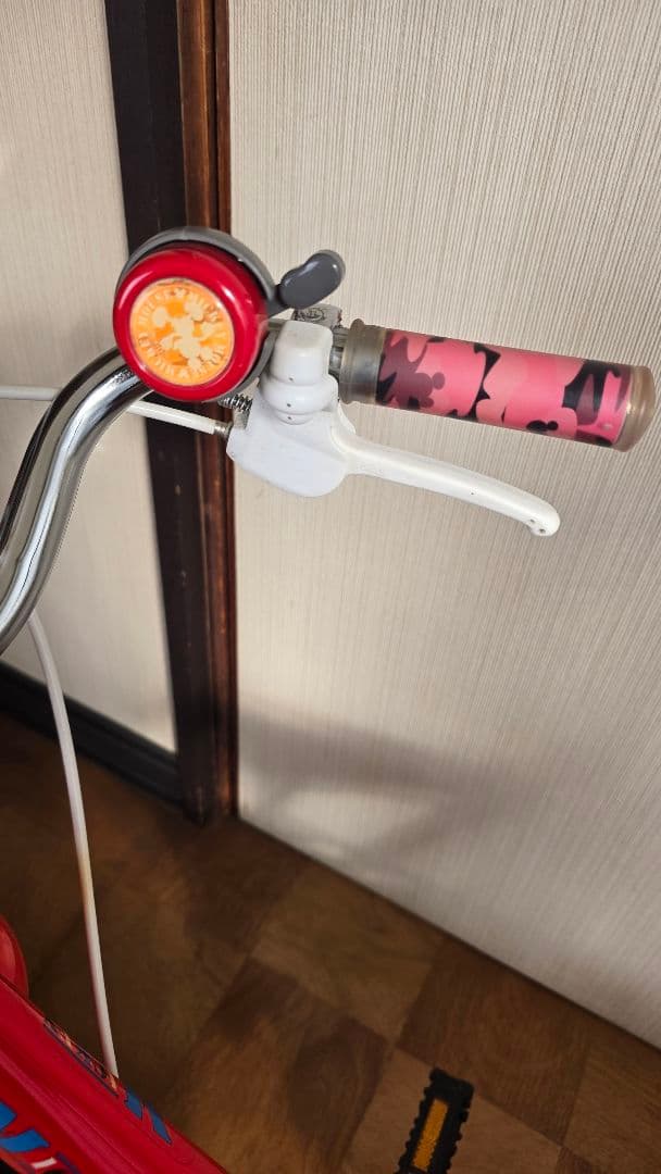 【sora品】ミッキー 14インチ 幼児用自転車　子供　ディズニー　栃木県