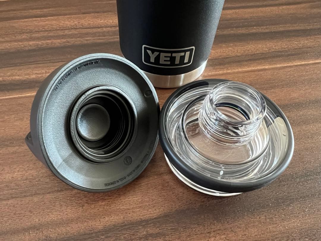 【新品未使用】YETI Rambler 18oz ボトル 黒