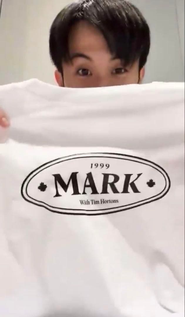 【即日配送可能】NCT マーク Tim Hortons ティムホートン Tシャツ