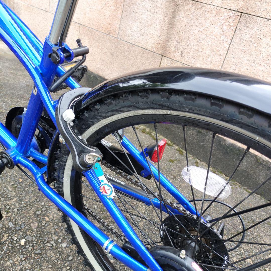 子供用自転車 青
