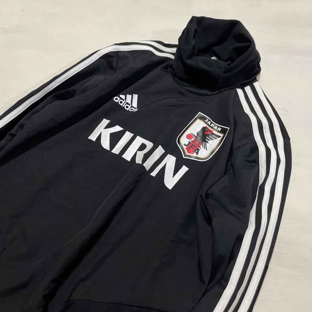 レア　美品 adidas 日本代表着用公式　KIRIN ウォームトップ　ジャージ