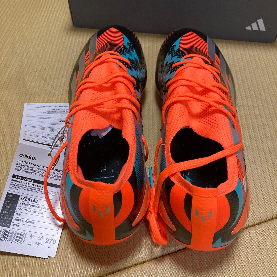 新品未使用　adidas スパイク　アディダスXスピードポータル.1 メッシFG