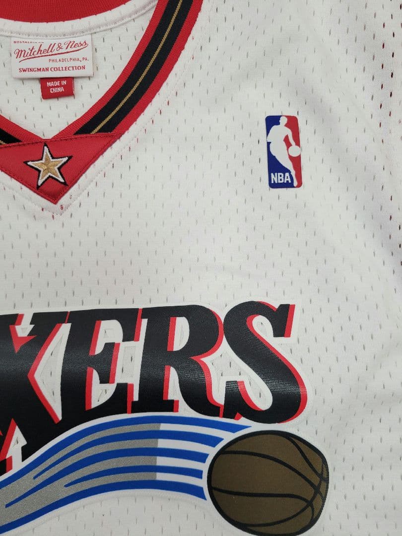 極美品　NBA アレンアイバーソン　76ers ユニフォーム　XL