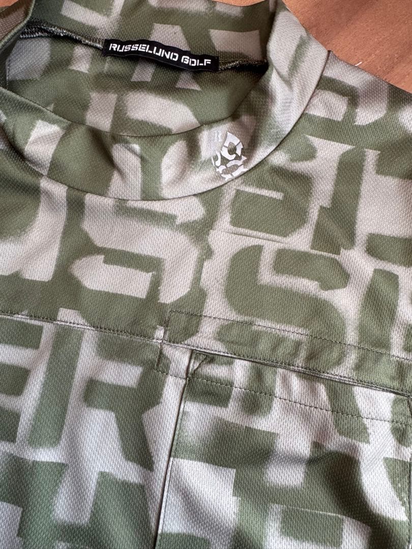 RUSSELL GOLF オリーブグリーン シャツ