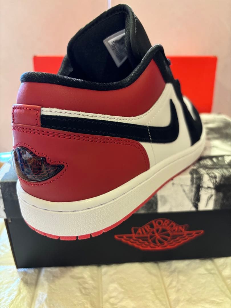 Nike AirJordan 1 Low ホワイト/ブラック/レッド２９.5cm
