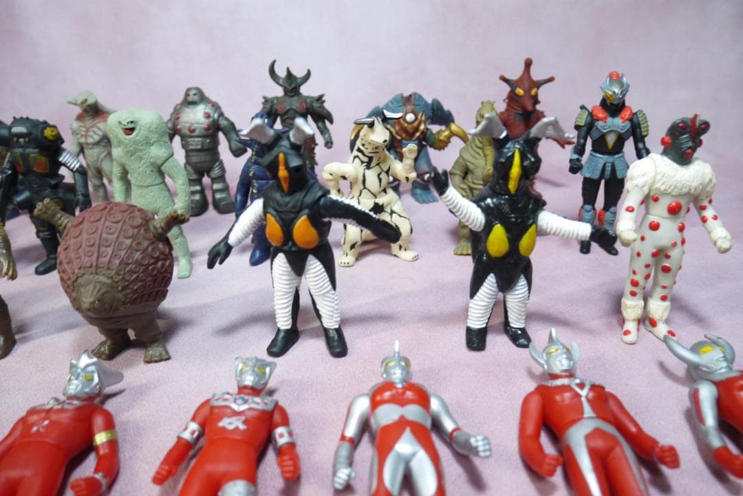 ウルトラマン　ウルトラ怪獣　ミニソフビ　44体