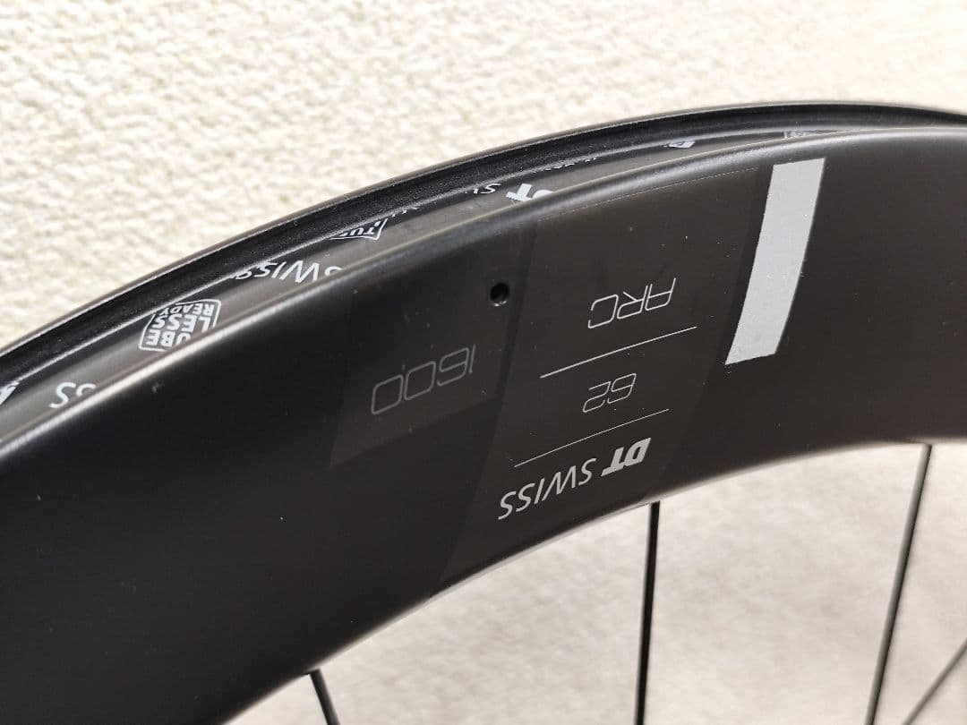 DT SWISS ARC1600 F50/R62 700c カーボンホイール