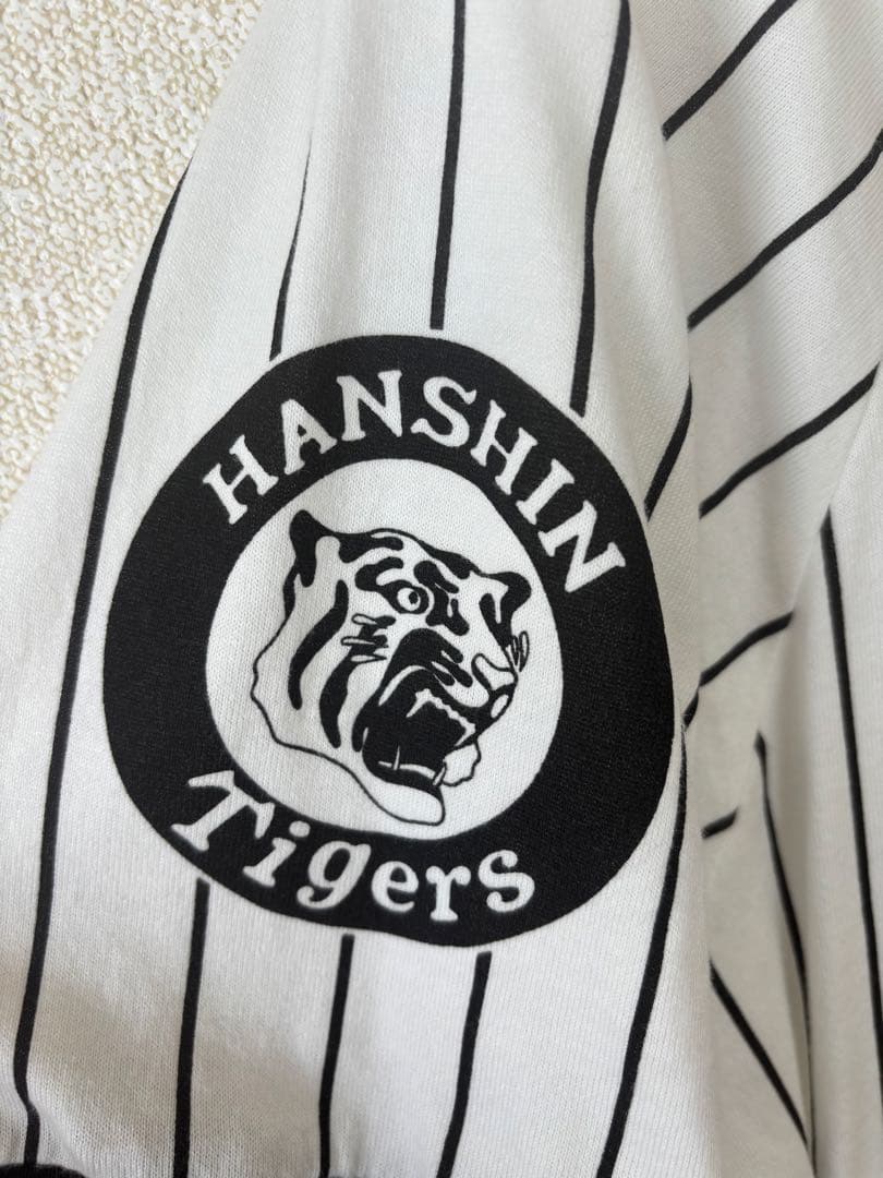 HYSTERICMINI タイガースストライプTシャツ 阪神 ユニフォーム