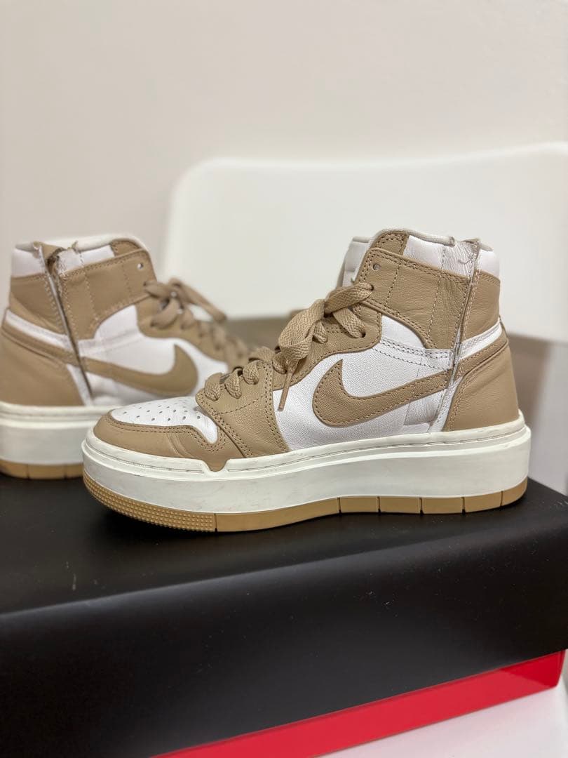 NIKE エア ジョーダン 1 エレベート ハイ ベージュ 24センチ