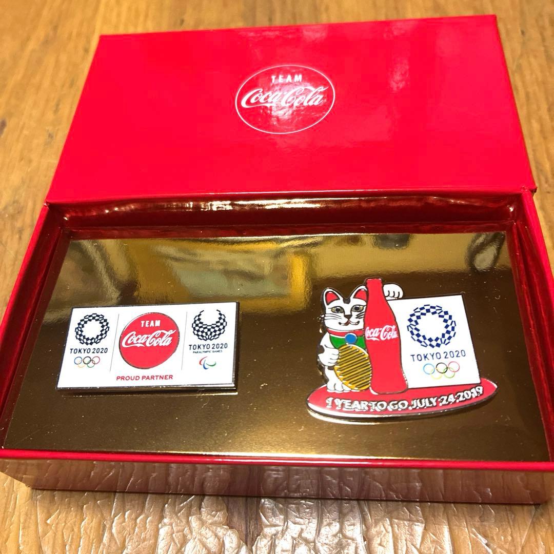 ☆非売品☆Coca-Cola 東京2020オリンピック ノベルティバッヂ2個