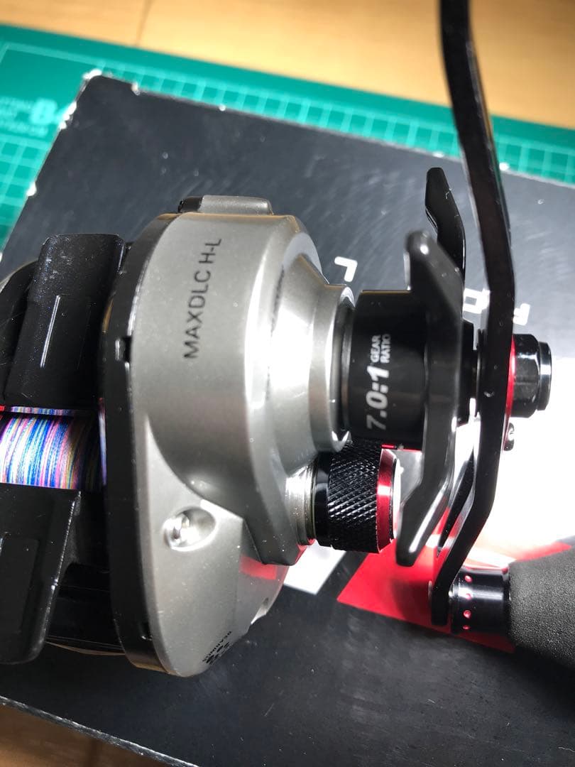 AbuGarcia MAX DLC H-Lカウンター付左巻きリール