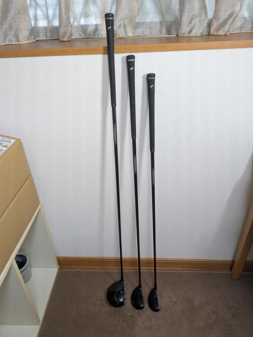 【良品】 ミズノPRESAGE Navigator ウッド3本シャフトＲ　HC付