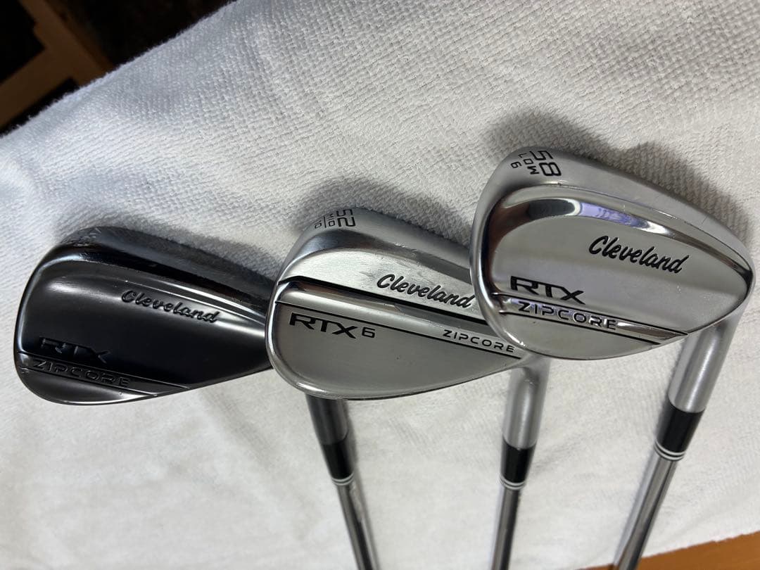 Cleveland RTX ZipCore 48° 52° 58° 3本セット