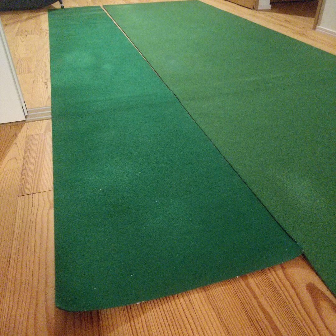 値下げ依頼歓迎 ゴルフ練習ネット パターマット2枚 ラフマット パターカップ