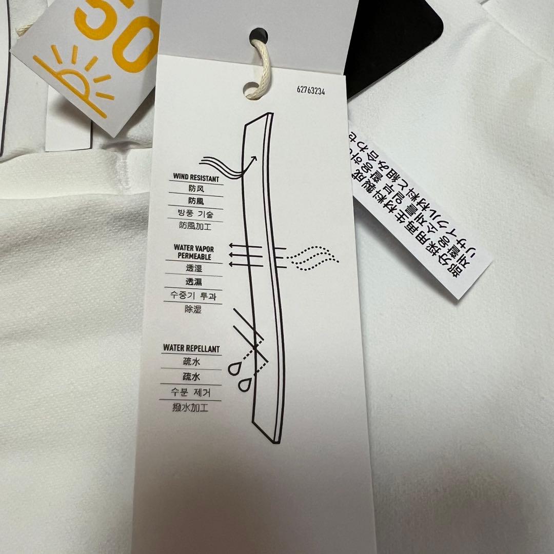 adidas ゴルフ　レディース　撥水 フルレングスパンツ ホワイト　L 新品