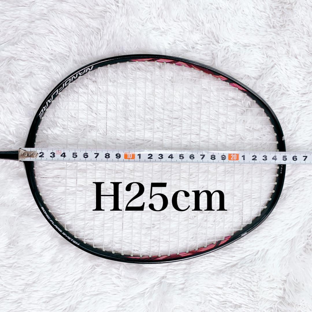 【美品】YONEXヨネックス ナノフレア200 バドミントンラケット