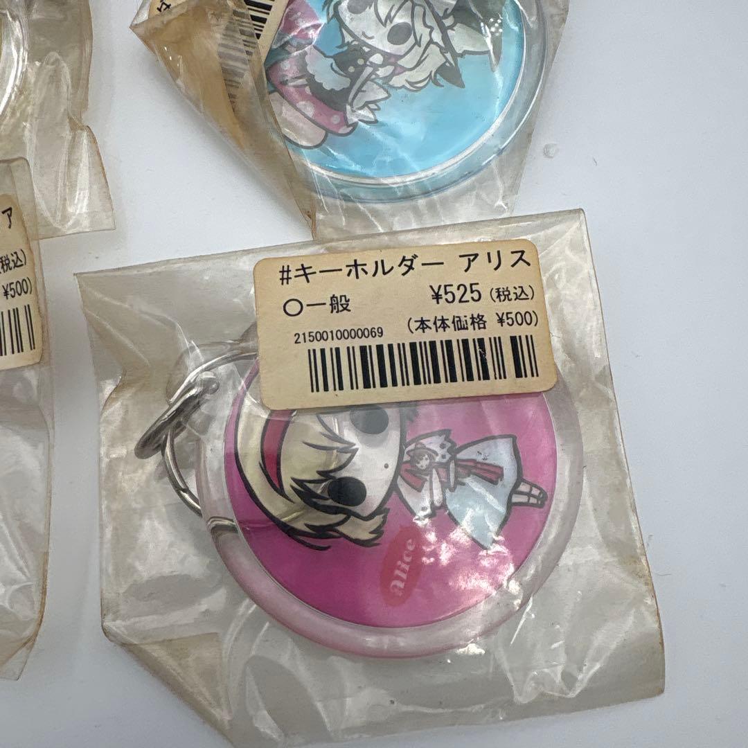 東方project　アクリルキーホルダー　　4個　まとめ　7-2