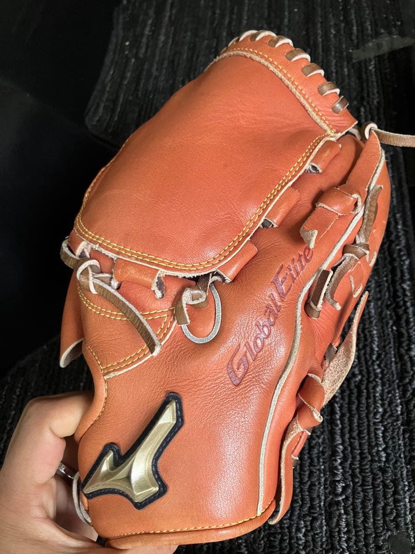 Mizuno グローバルエリート 茶色　投手用グローブ　ミズノ