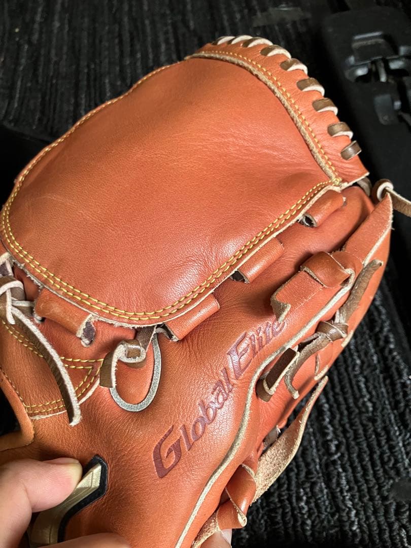 Mizuno グローバルエリート 茶色　投手用グローブ　ミズノ