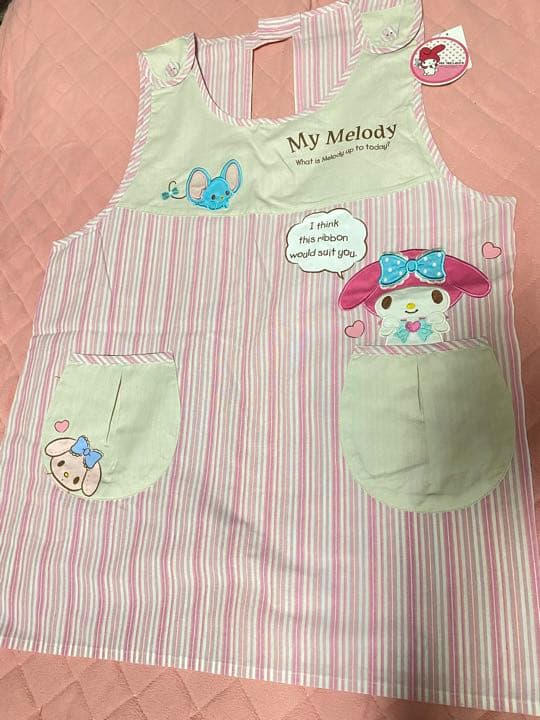 エプロン3着　サンリオ　マイメロ  マイメロディ  マイメロちゃん
