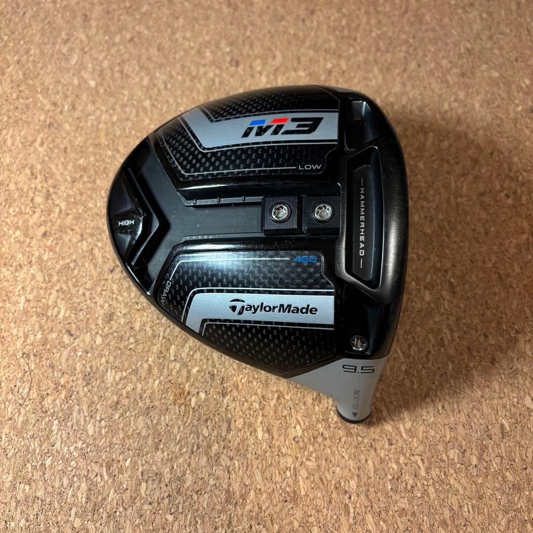 TaylorMade M3 ドライバーヘッド　9.5°