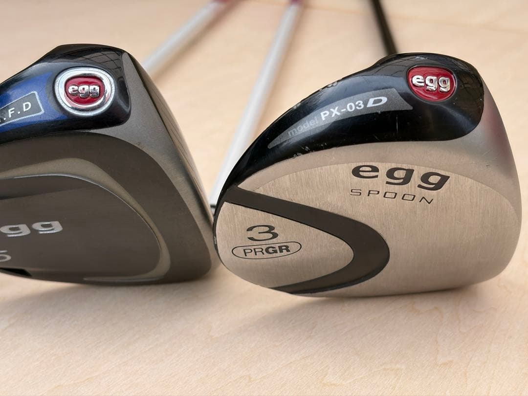 飛距離とやさしさ！ NEW egg FAIRWAYWOOD 3w 5w 7w３本