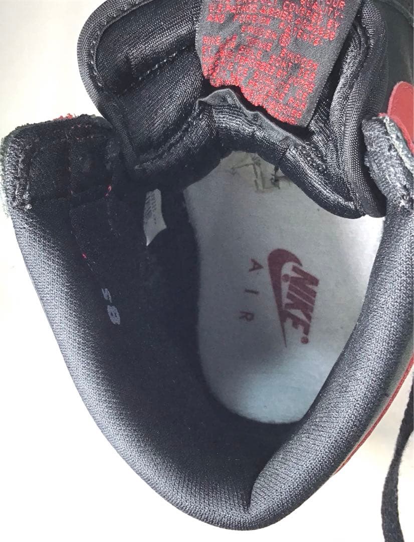 美 NIKE 1994 AIR JORDAN 1 エアジョーダン 1 黒赤 古着