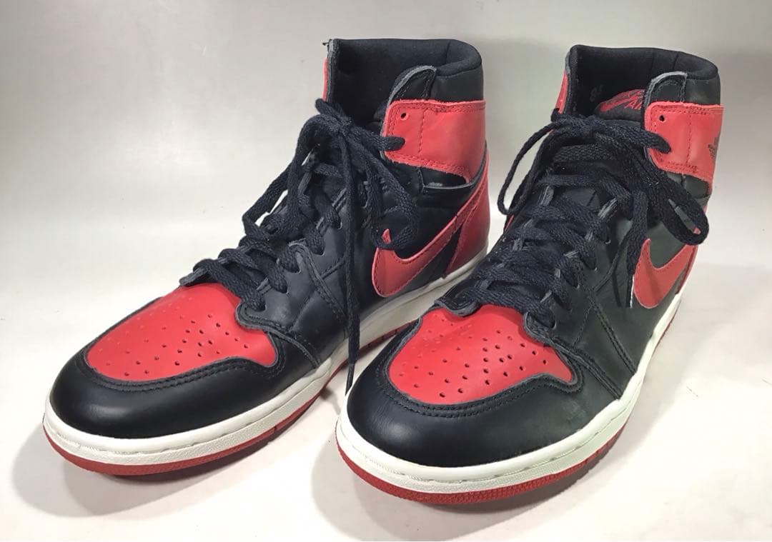 美 NIKE 1994 AIR JORDAN 1 エアジョーダン 1 黒赤 古着