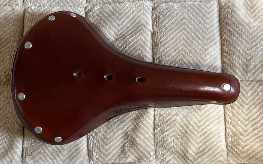 Brooks B17 レザーサドル ブラウン メンテナンスクリーム付