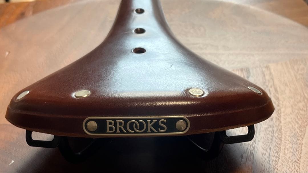 Brooks B17 レザーサドル ブラウン メンテナンスクリーム付