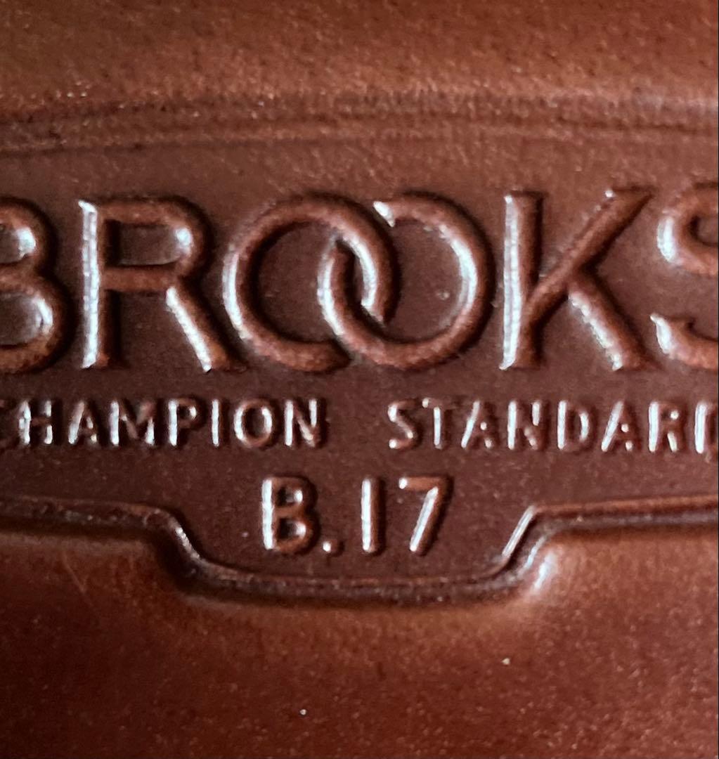Brooks B17 レザーサドル ブラウン メンテナンスクリーム付