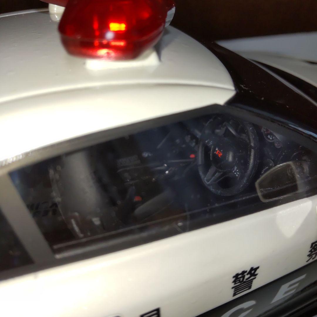 ニッサン GT-R R35 栃木県警察 パトロールカー 1/18 レイズ