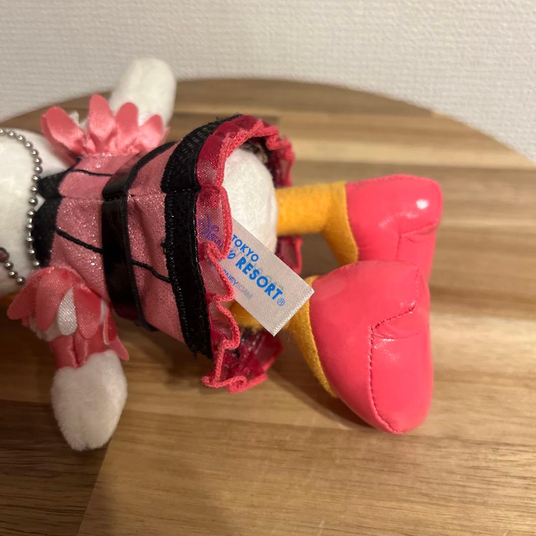 ディズニーランド　クラブマウスビート　ぬいぐるみバッジ　デイジー