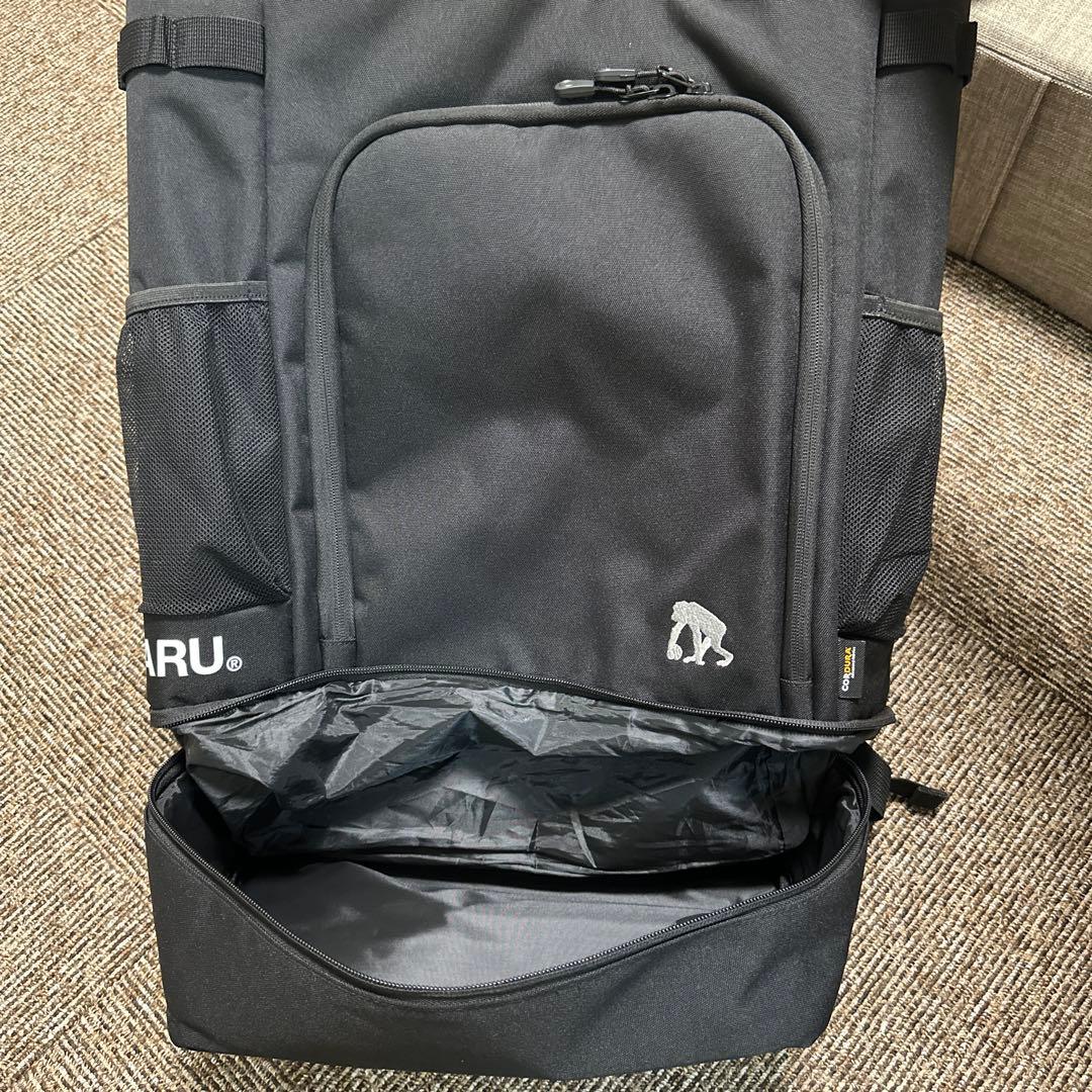 EGOZARU バックパック40X (CORDURA)黒 大容量 シューズ収納