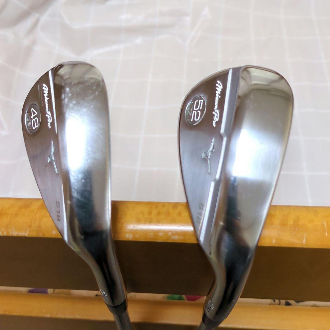 ミズノプロ S18 ウェッジ サテン仕上げ2本セット（48度、52度）