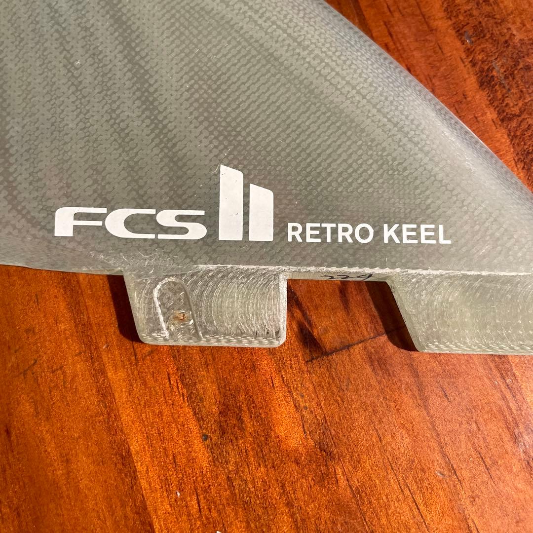 FCS II RETRO KEEL twinフィンセット