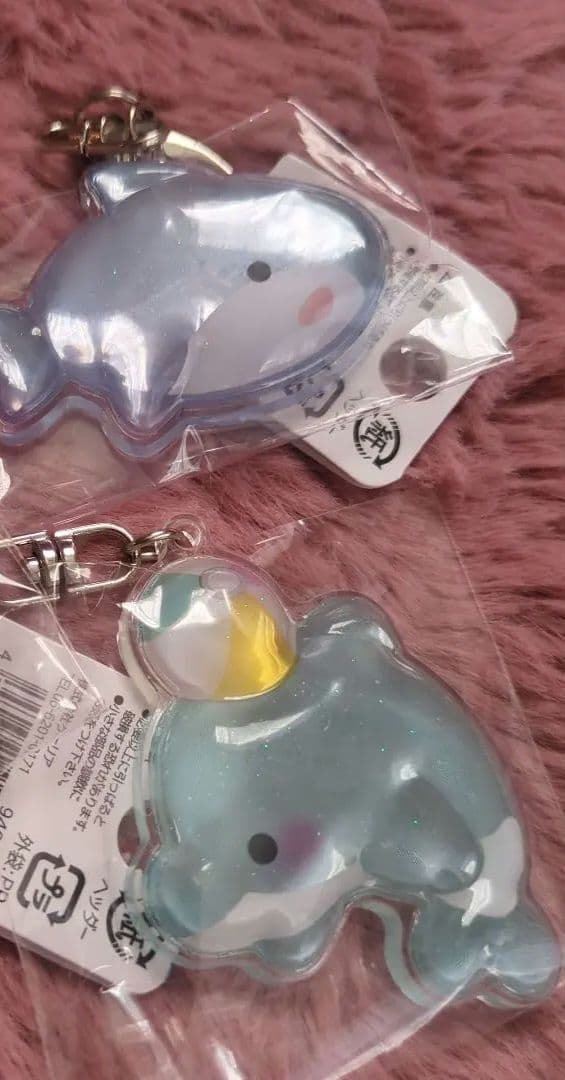 BONBON DROP アクリルキーホルダー 3個セット クラゲ　クジラ　サメ