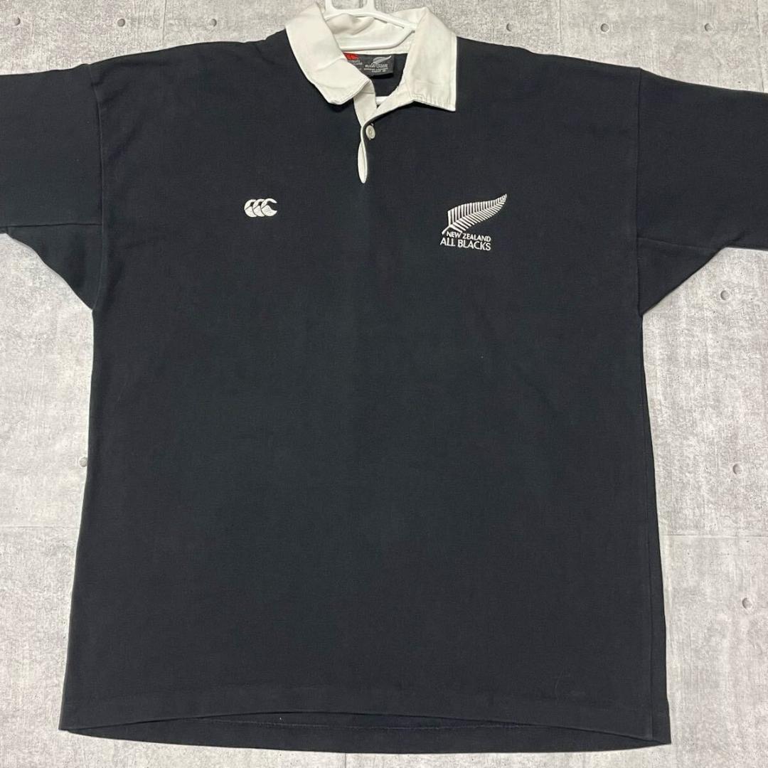 90s CANTERBURY OF NEWZEALAND ラガーシャツ