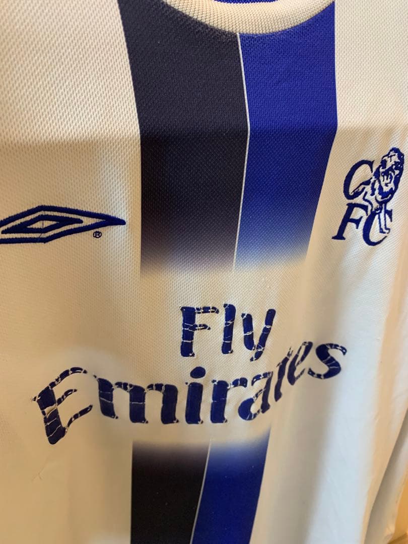 【318迄値下】【まとめ買推奨】 チェルシー　Umbro アウェイ長袖　2003
