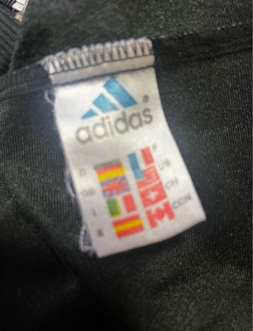 adidas トラックジャケット 万国旗タグ 古着