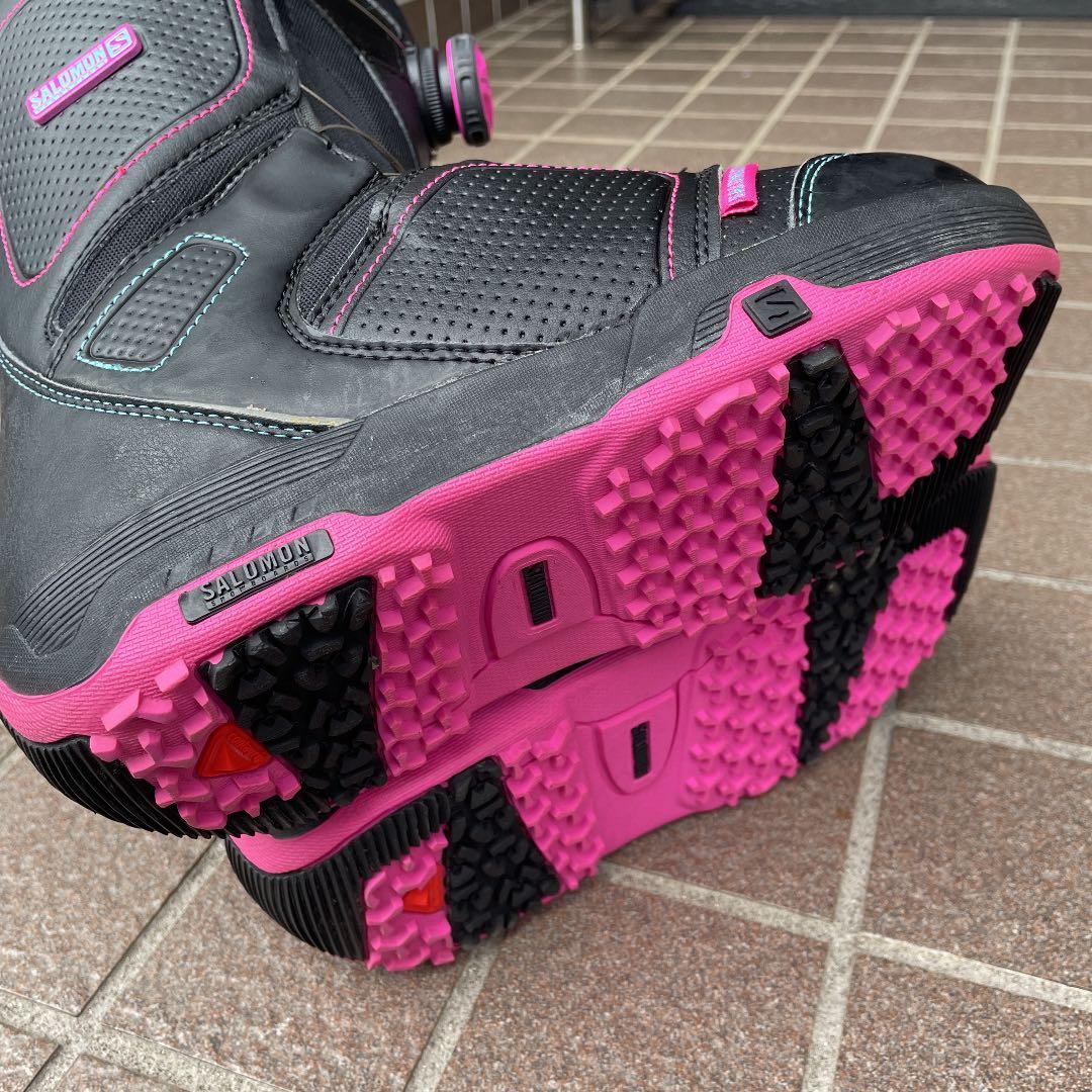◆美品・送料込み◆SALOMON サロモンスノーボード ブーツ　23.5cm