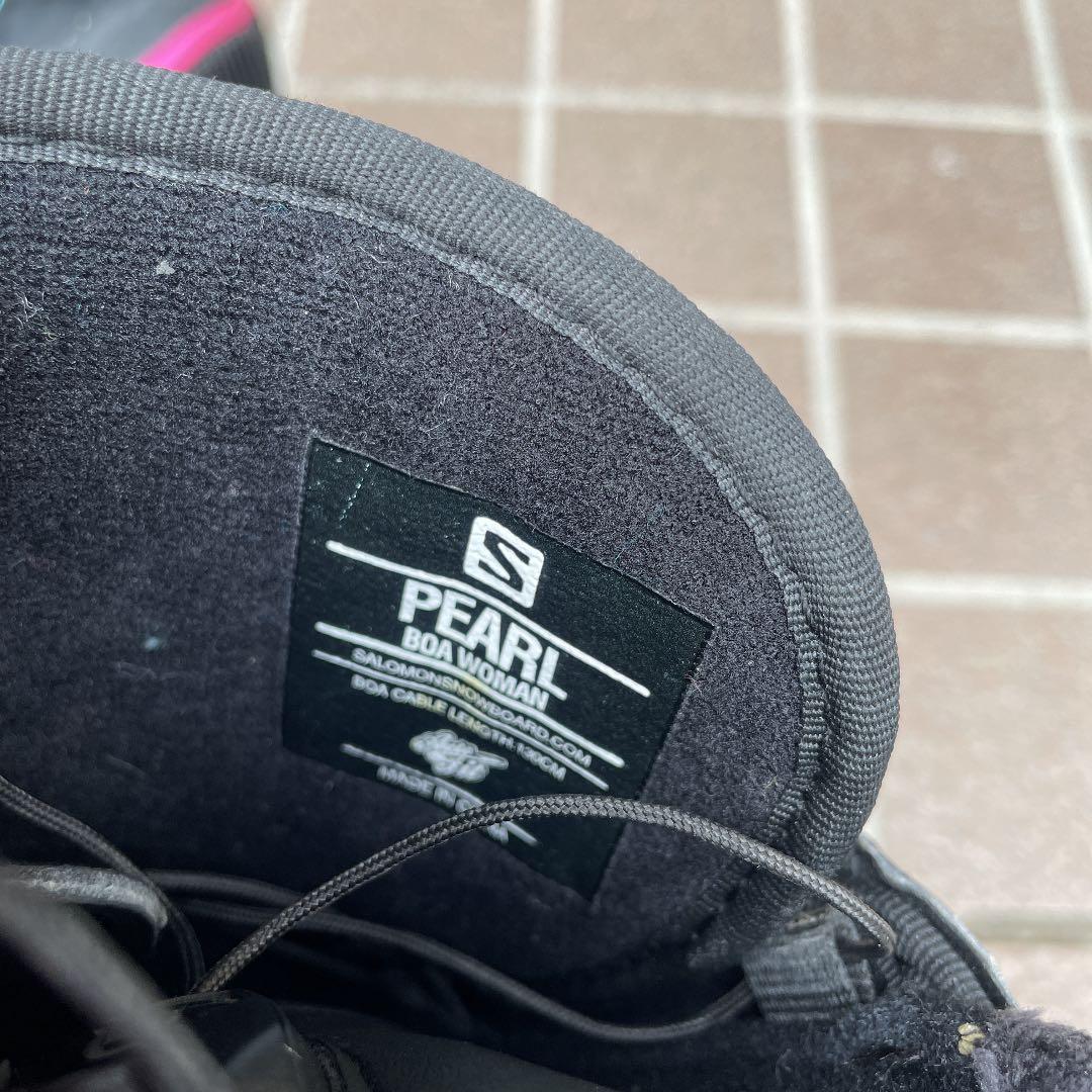 ◆美品・送料込み◆SALOMON サロモンスノーボード ブーツ　23.5cm