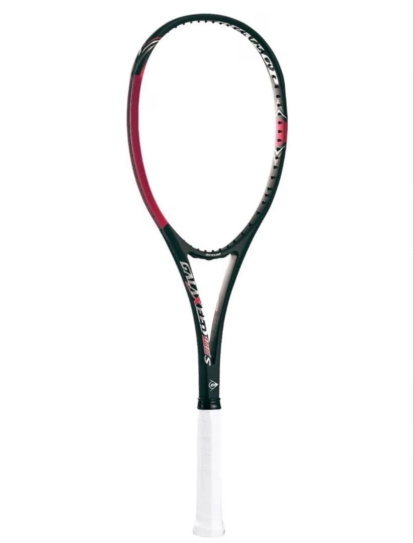 ダンロップ(DUNLOP) ソフトテニス ラケット 21GALAXEED 赤×黒