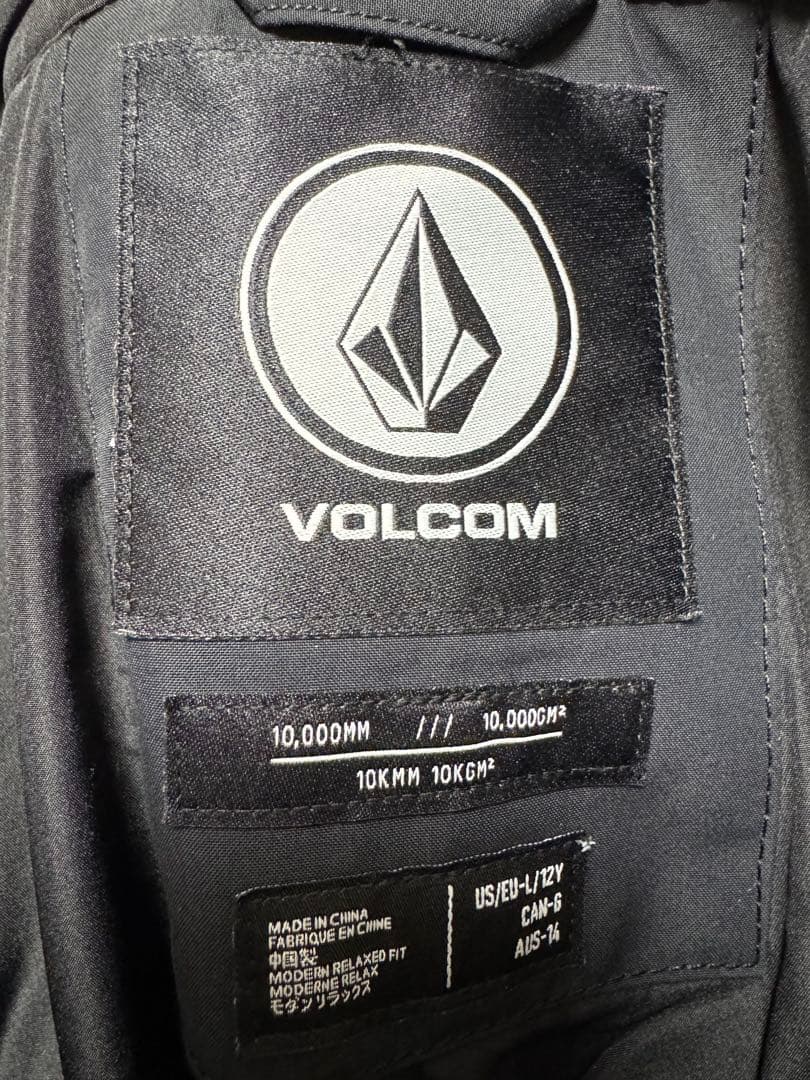 volcom／スノーボードウェア／kids／Lサイズ／12歳