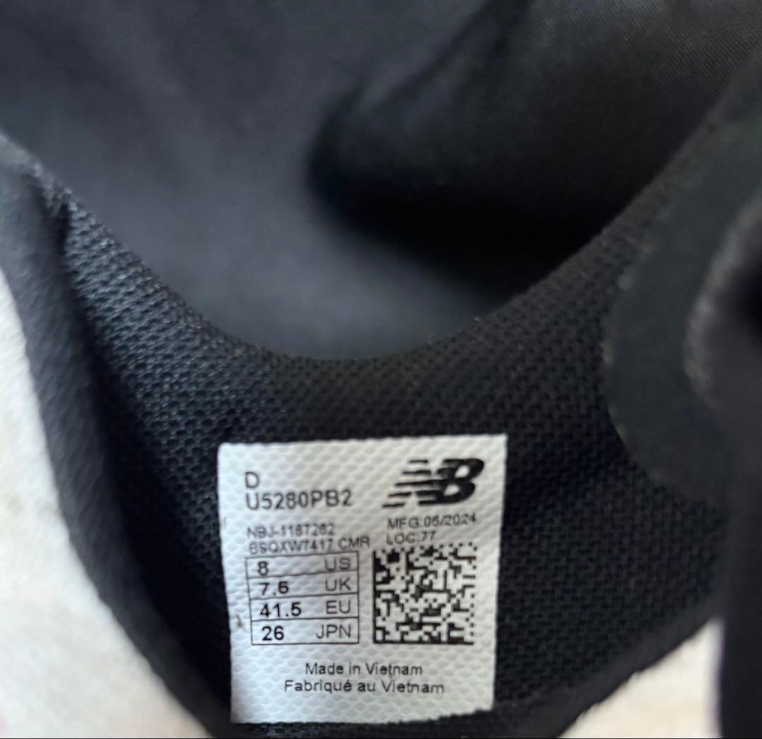 New Balance U5280PB2 シューズ 26cm