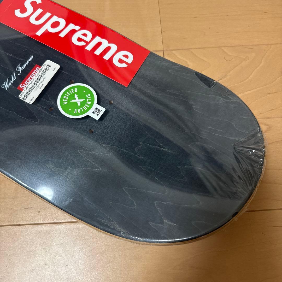 新品未使用Supreme Airbrushed Floral デッキ白