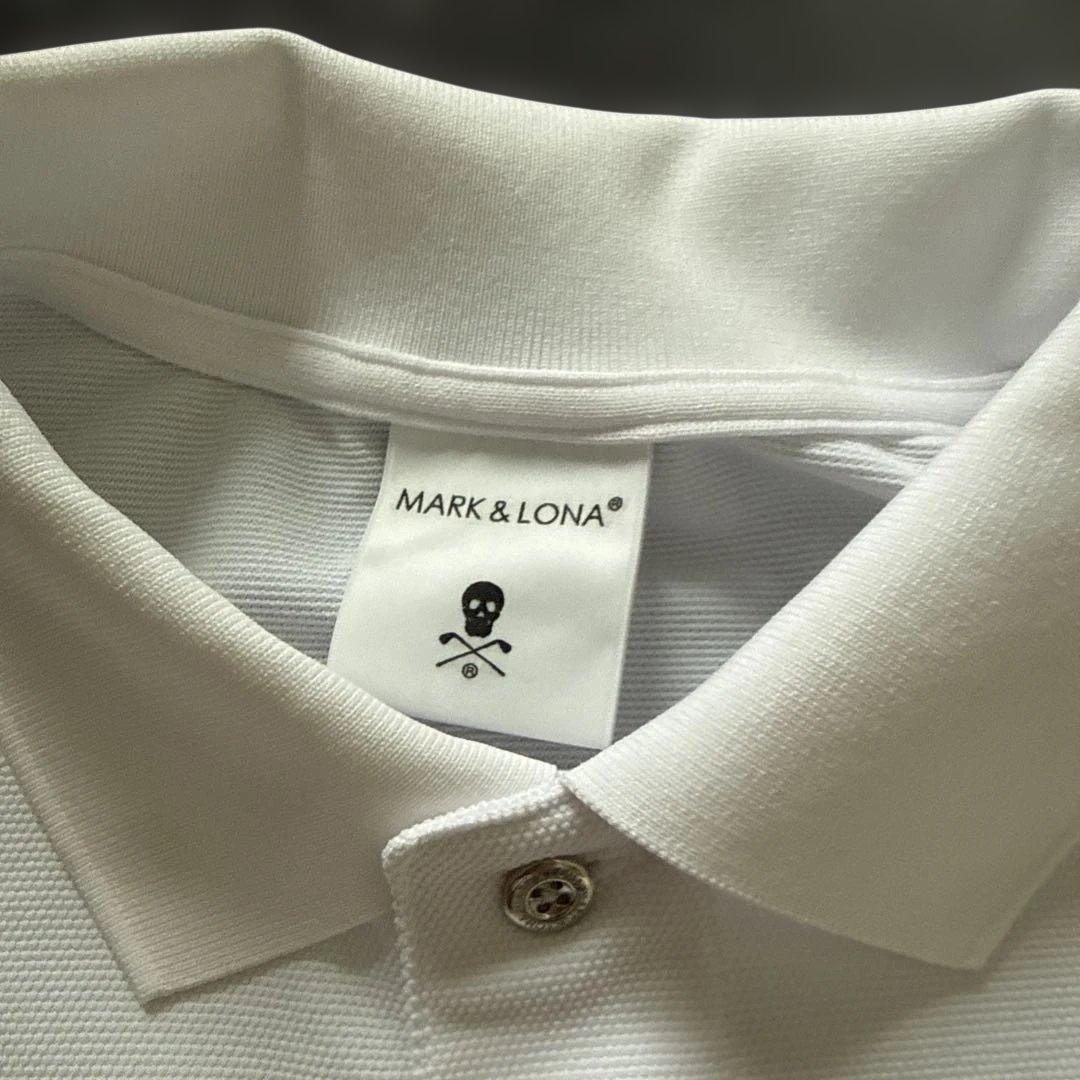 【新品未使用】MARK & LONA ホワイトポロシャツ